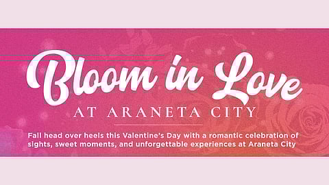 Bloom in Love at Araneta City