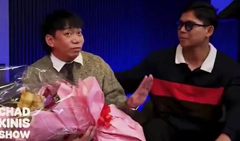 Comedian Lassy Marquez and his suitor "Ken"