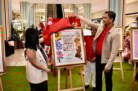 PHLPost launches “Sealed with Love” 2026 Valentine’s Day special stamps featuring romantic messages, now available in Eastwood and Manila.