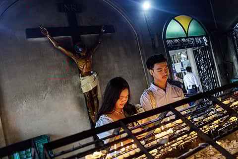 Filipino Catholics feel the love through faith