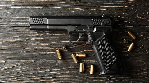 Police nab teen armed with a cal. 45 pistol