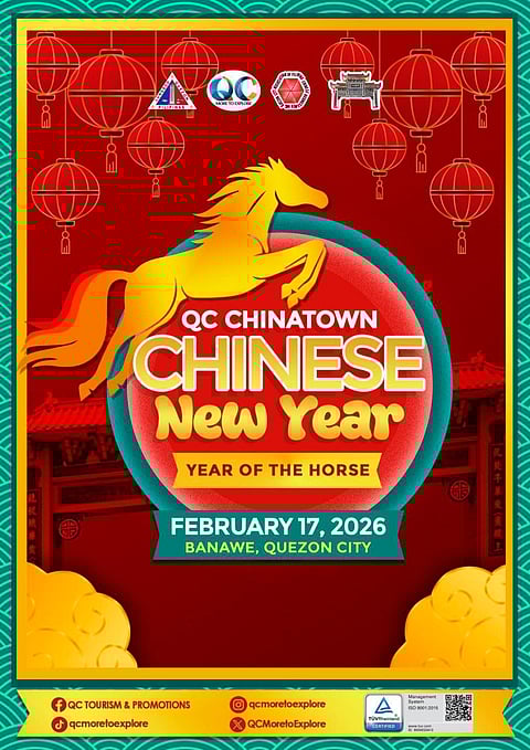 FESTIVITIES in Banawe Chinatown District on 17 February 2026 will feature cultural activities, markets, and performances.