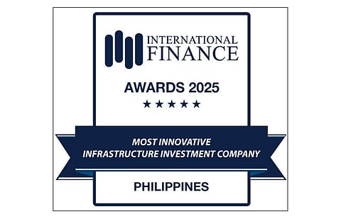 INTERNATIONAL Finance Awards cites infrastructure firm for second year.