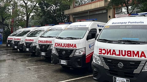 A FLEET of 33 brand-new ambulances is officially turned over by the local government of Valenzuela City to barangays in the city, which aims to decentralize and accelerate medical response times across the municipality.