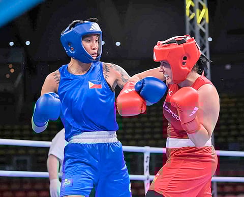HERGIE Bacyadan (left) is ready for an entirely new arena — not to trade blows — but to serve as a loving father to his future baby.    