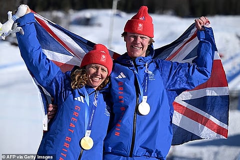 Great Britain celebrate best-ever Winter Olympics
