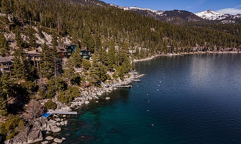 NEVADA enclave draws wealthy buyers with tax benefits and lakefront access.