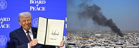 COUNTRIES part of the Board of Peace pledges over $5 billion for Gaza rebuilding.