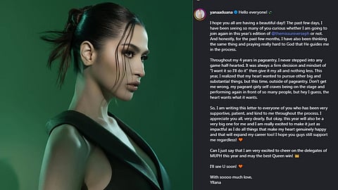 YLLANA Aduana confirms she will not compete in this year’s edition, choosing to pursue other opportunities.