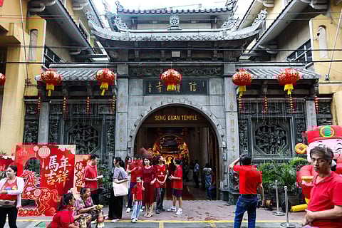 Lunar New Year at Seng Guan Temple