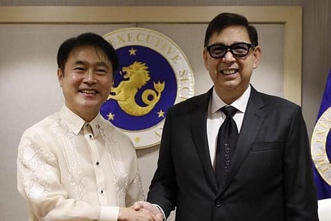 EXECUTIVE Secretary Ralph Recto meets with Korean Ambassador to the Philippines Lee Sang-Hwa on Monday, 16 February, where the pair explored more ways to attract Korean investments into the country. 