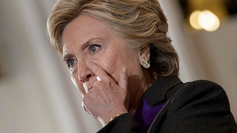 FORMER United States secretary of state Hillary Clinton