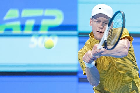 JANNIK Sinner remains on track for another ATP title following a 6-3, 7-5 win over Alexei Popyrin in the Round of 16 of the Doha Open men’s singles event.