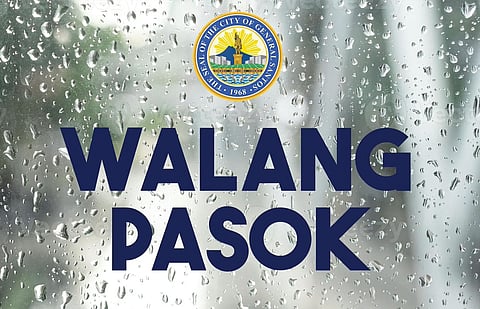 Local authorities suspend classes in all levels, public and private, in General Santos City on 20 February 2026, due to heavy rainfall and flooding.