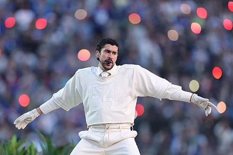 Bad Bunny during the Super Bowl LX halftime show.