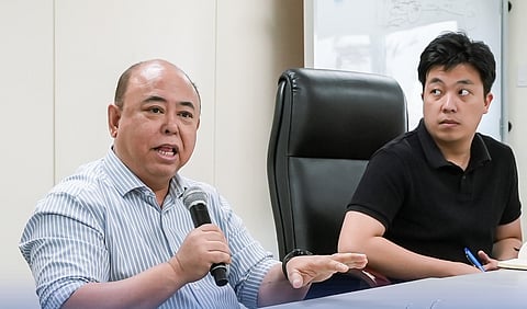 Land Transportation Franchising and Regulatory Board Chairperson Atty. Vigor D. Mendoza II speaking during the public consultation of the department with various transport groups last 19 February.