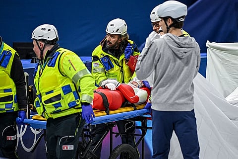 KAMILA Sellier was stretchered off after her face was inadvertently struck during the women’s 1500-meter speedskating event at Milano Cortina 2026.