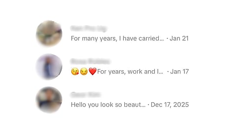 UNSOLICITED ‘I love you’ messages from strangers are a common scam tactic. Never share personal information or send money to someone you’ve met online.