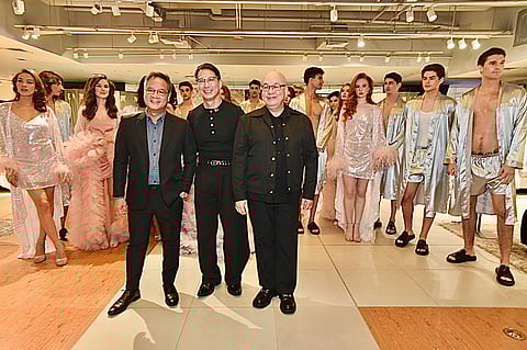 OUR Home Business Unit head and senior vice president Roy Tan, Francis Libiran, and president and CEO of Francis Libiran, Arsi Baltazar.