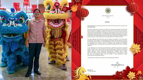 PRESIDENT Ferdinand Marcos Jr. sharing messages centered on faith, discipline and collective purpose.