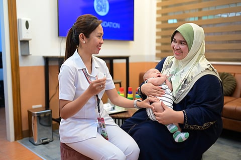 PUTIK Health Center provides vaccines to infants for protection against hepatitis B, measles-mump-rubella, polio and tuberculosis. 
