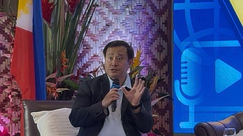 BSP General Counsel Roberto L. Figueroa speaks at a BSP event in Dumaguete City on 2 February, 2026.