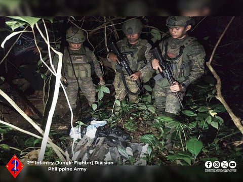Military recovers NPA arms cache in Quezon