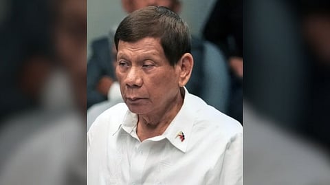 FORMER President Rodrigo Duterte