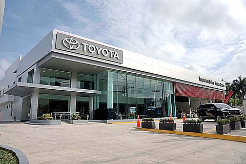 TOYOTA Motor Philippines opens the Toyota Los Baños Service Center along Manila South Road in Barangay Maahas, Laguna.