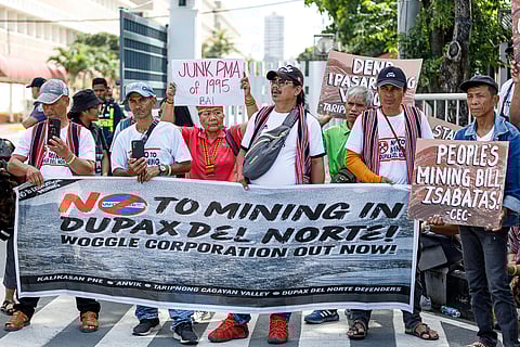 Anti-mining advocates push for complete cancellation of mining exploration in Dupax del Norte