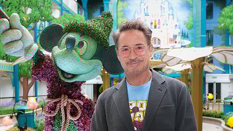 Robert Downey Jr., the godparent of Disney Adventure. 