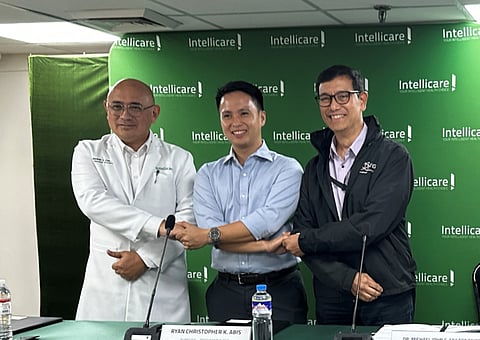 (From left):  Intellicare Medical Director Dr. Gerardo J. Jiao, CEO of SureVax Ryan Abis, Medical Director of Avega, Dr. Michael John Encarnacion.