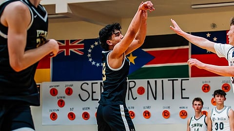 KIEFFER Alas is moving closer to his graduation at the Utah Prep Academy.