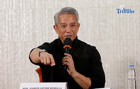 (February 24 2026) The Department of the Interior and Local Government (DILG) filed formal administrative charges against twelve officials of the Bureau of Fire Protection in connection with alleged recruitment corruption and inspection irregularities, signaling an internished crackdown on misconduct within the agency, SILG Sec. Jonvic Remulla announced during the press conference held at Quezon City on Tuesday February 24 2026. Photo/Analy Labor