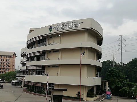The building of the Department of Environment and Natural Resources headquarters in CALABARZON.