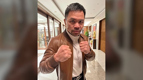 MANNY Pacquiao can’t wait to get his hands on Floyd Mayweather.