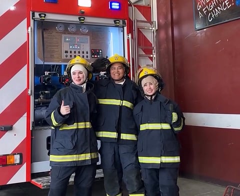 Actor John Arcilla enters firefighting era