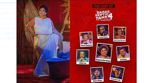 Eugene Domingo, who starred in the original films, is joined by a talented cast of film and theater actors in this stage adaptation by PETA.