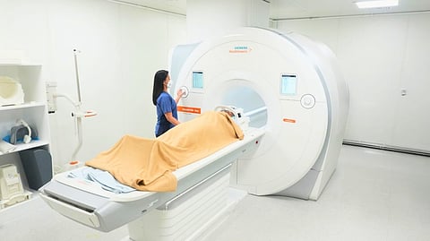 THE St. Luke's Medical Center Whole Body MRI Health Scan delivers a comprehensive head-to-mid-thigh assessment in approximately 45 to 60 minutes.