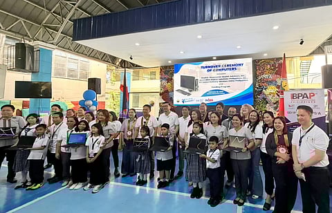 IT-BPM firms donate 378 devices to schools

