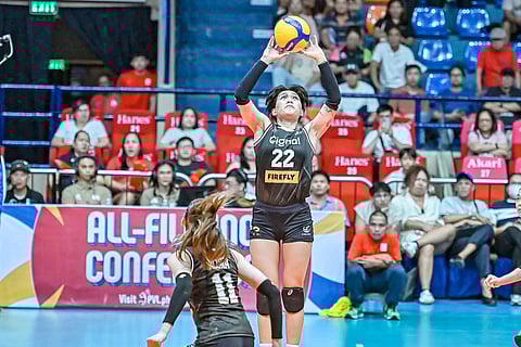 CIGNAL will rely heavily on Gel Cayuna setting savvy against Akari on Saturday in the PVL All-Filipino Conference. 