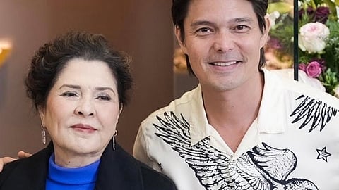 Cinema Icon Hilda Koronel with Aktor President Dingdong Dantes