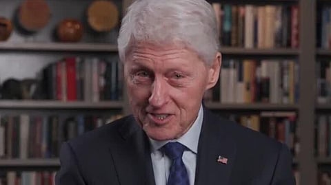 FORMER US president Bill Clinton 