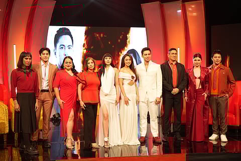 THE cast of Apoy sa Dugo.