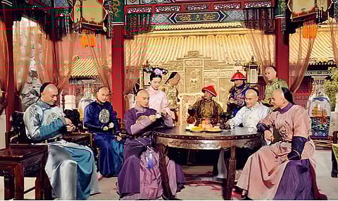 A SCENE from ‘Scarlet Heart China.’