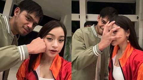 Jillian Ward, todo suporta sa boxing match ni Eman Pacquiao 