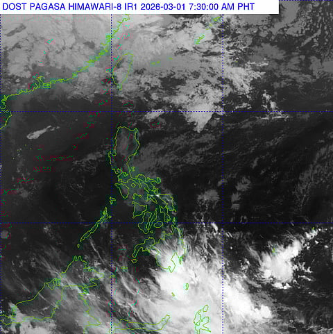 Cloudy skies, brief heavy rains seen across Philippines