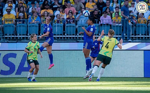 Matildas down Filipinas