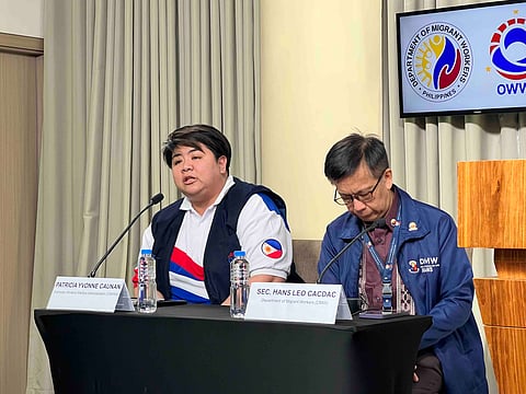 OFW repatriated from Middle East awaits aid packages
