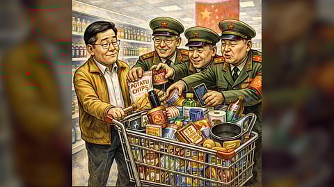 CHINA’S leaders say the country’s economic model must shift towards consumption-based growth.